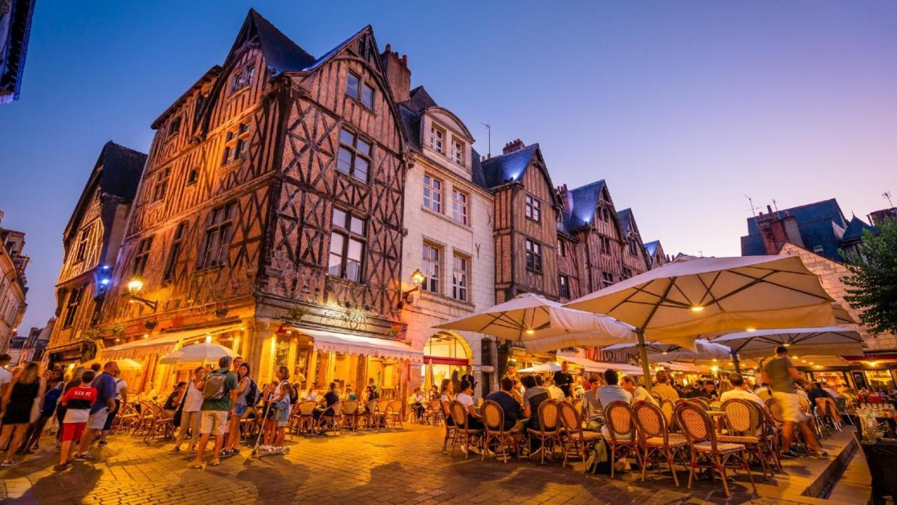 Le Briconnet / Proche Plumereau Lägenhet Tours Exteriör bild